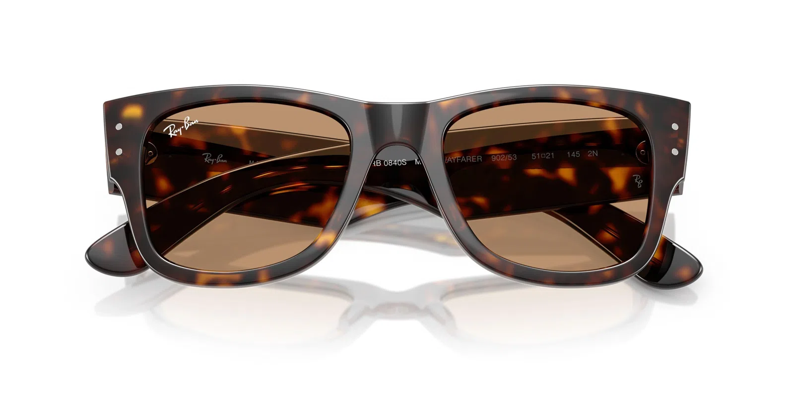 Ray-Ban Mega Wayfarer 0840S Sunglasses - view 53